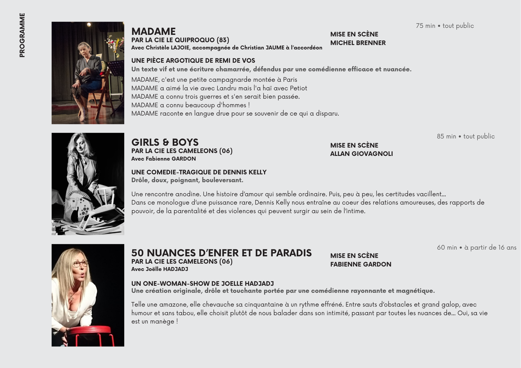 VERSO festival theatre 2026